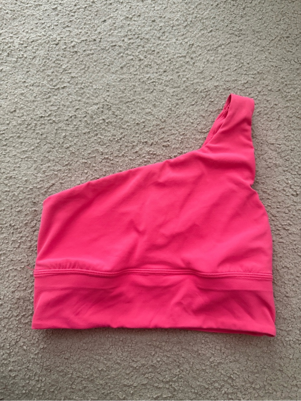 Lululemon Align Hot Pink Asymmetrical Bra